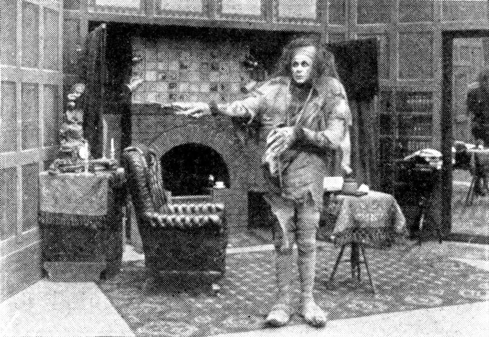 Frankenstein in a 1910 film