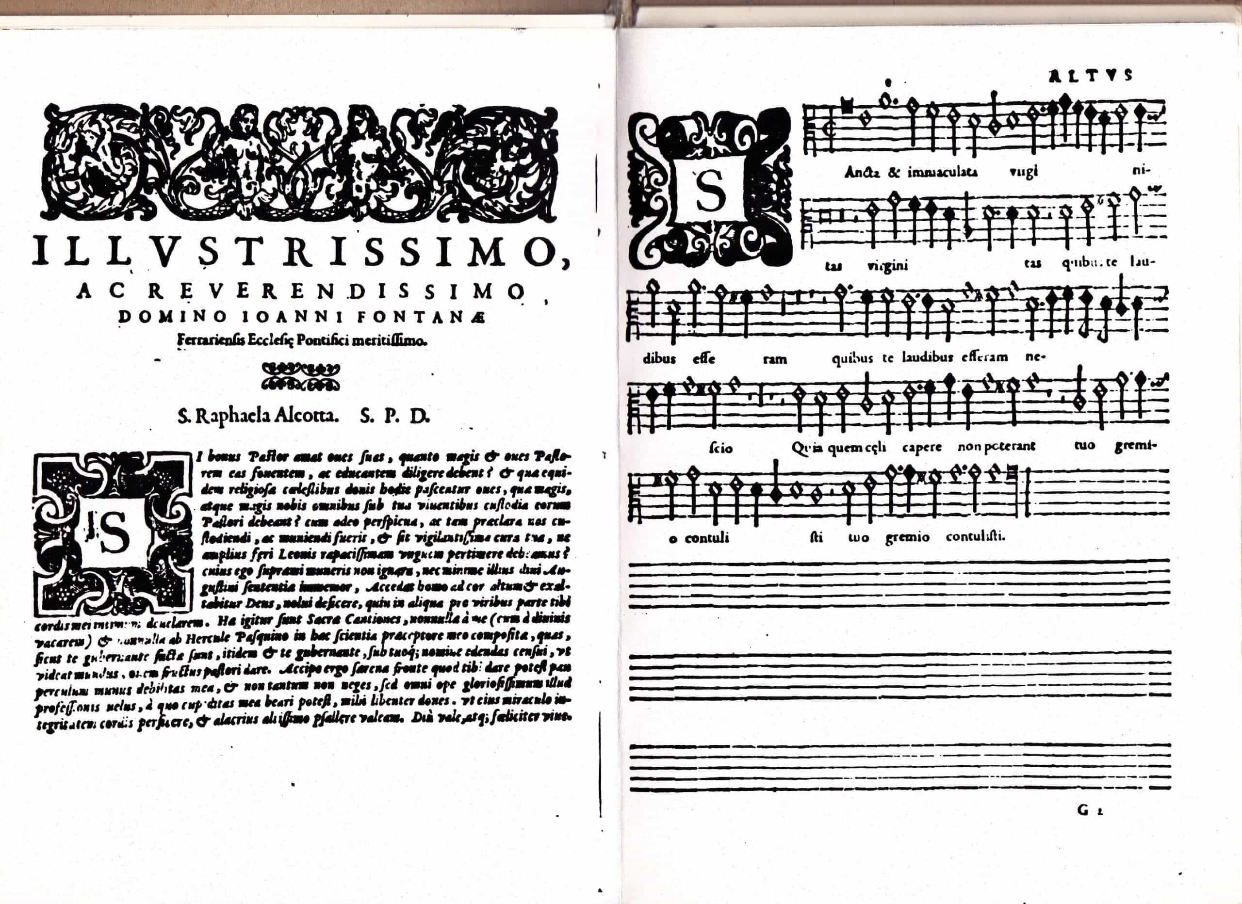 Raphaela Aleotti. Sacrae Cantiones quinque, septem, octo, & decem vocibus decantandae