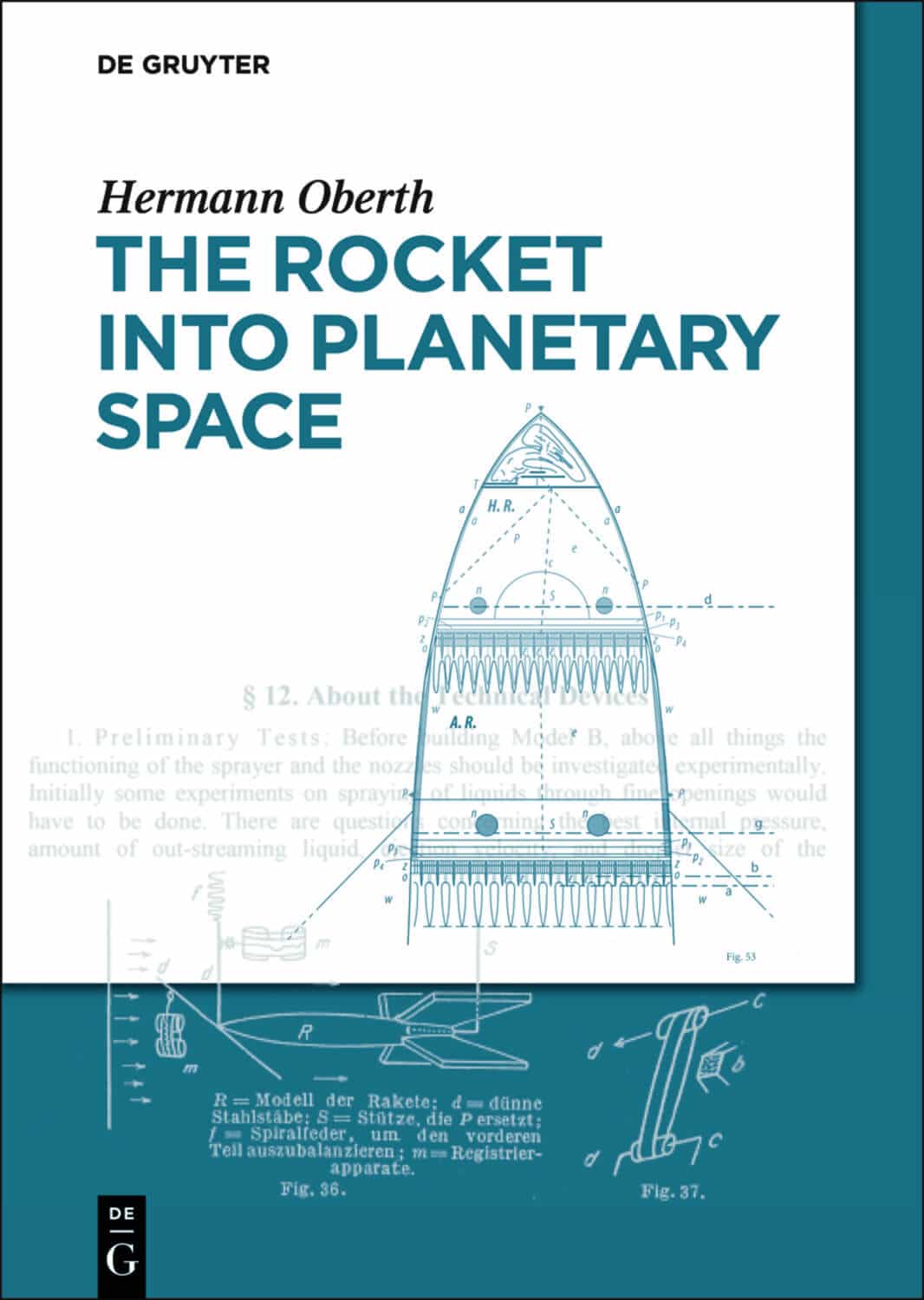 Book Cover of Oberths Rocket to Planetary Space