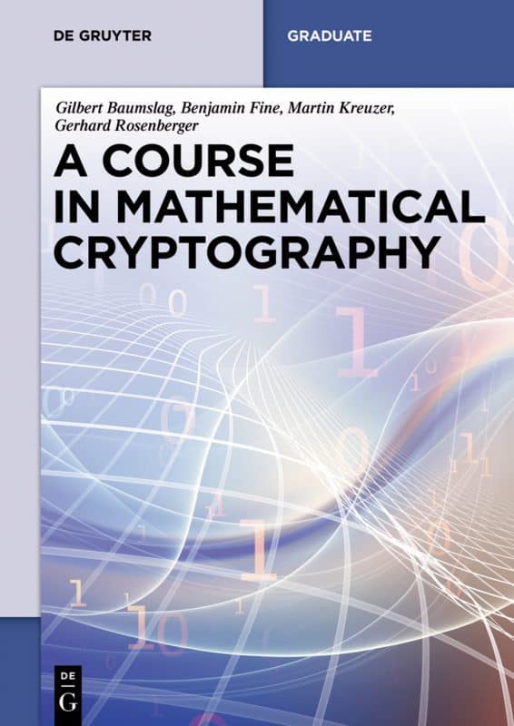 Mathematical Cryptography Book Cover