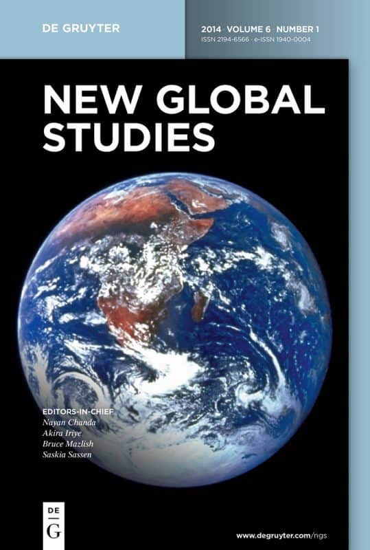Journal Cover New Global Studies