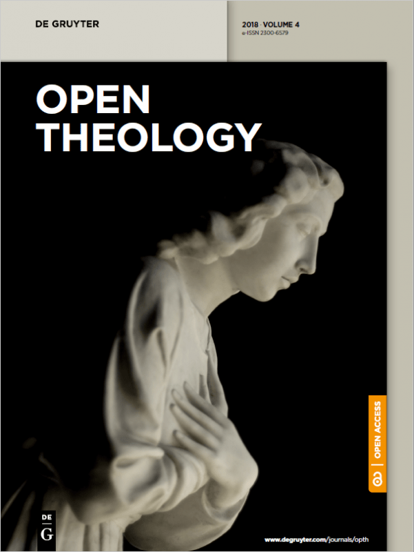 Open Theology Journal Cover