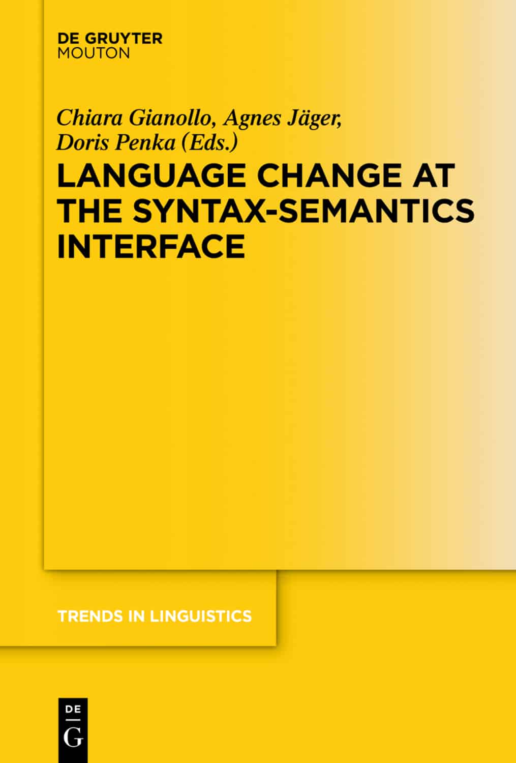 cover-language change at the syntax-semantics interface