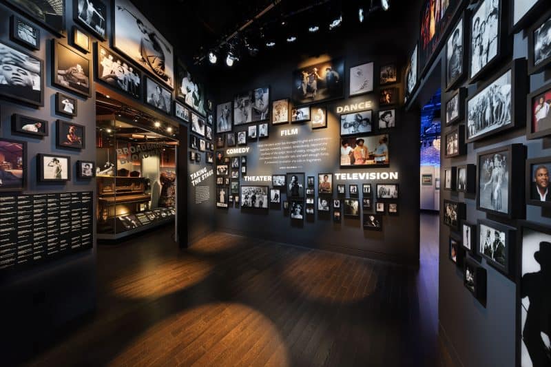 Inside the exhibition at the National Museum for African American History and Culture