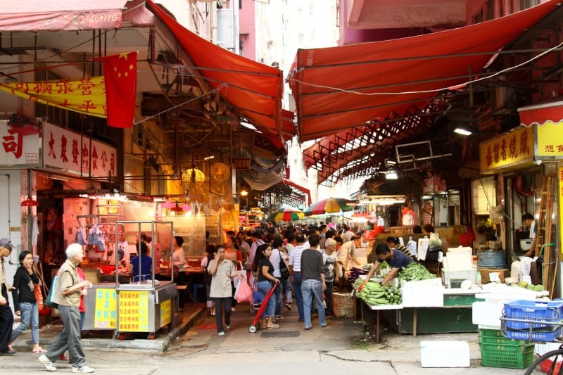 Chinese wet market