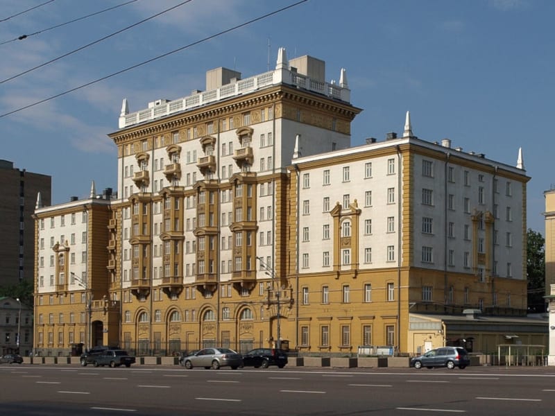 Photograph of the Moscow embassy