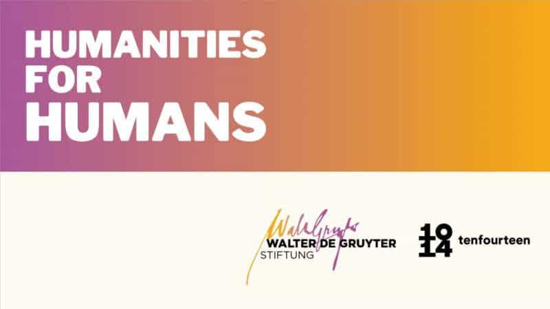 Humanities for Humans banner