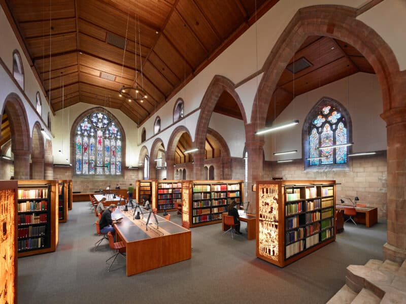Martyrs Kirk postgraduate library St Andrews University 