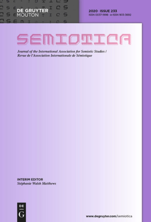 SEMIOTICA cover (De Gruyter Mouton)