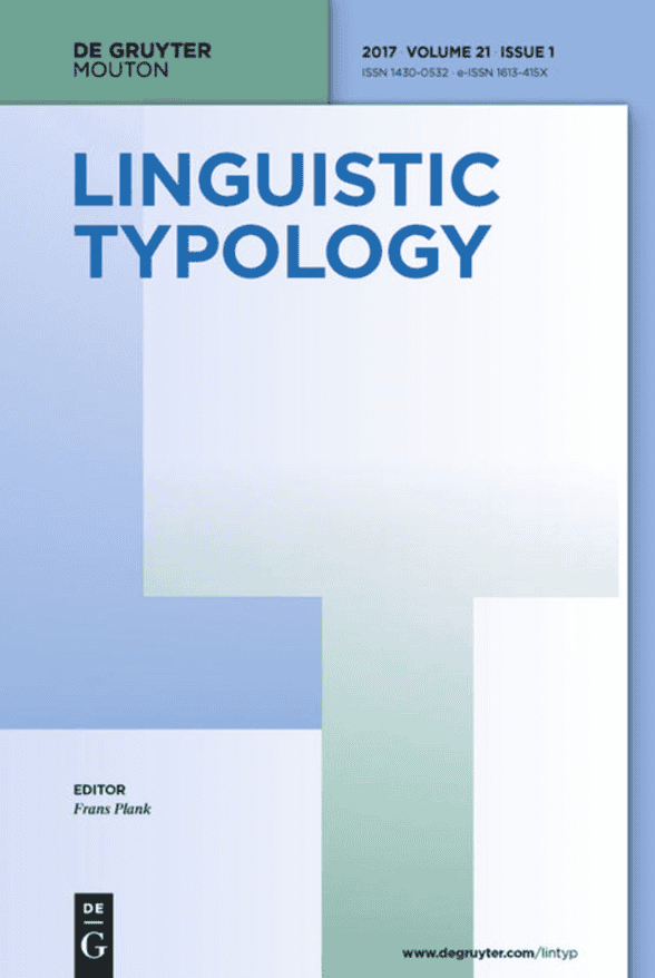 Cover of Linguistic Typology